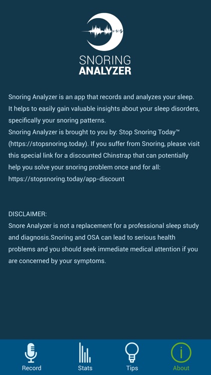The Snoring Analyzer screenshot-3