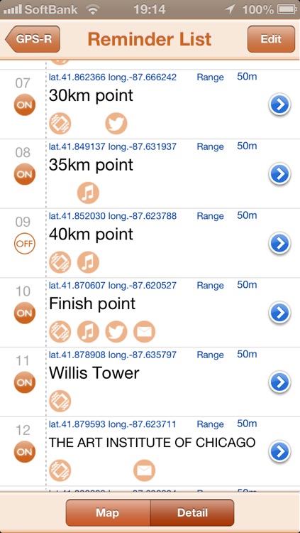 GPS-R for Chicago Marathon