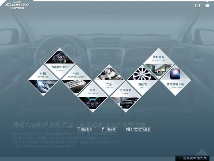 Camry Hybrid Active 型錄 screenshot-4