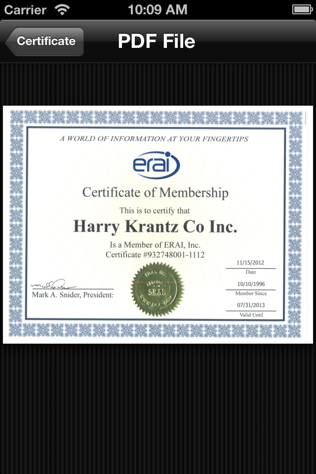 Harry Krantz screenshot 2