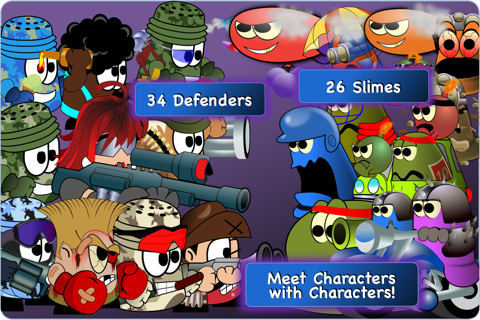 Tiny Defenders Vs Slimes screenshot 4