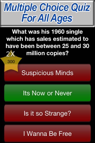 Elvis Presley Trivia Quiz Free - The Elvis Presley Guessing Game screenshot 2