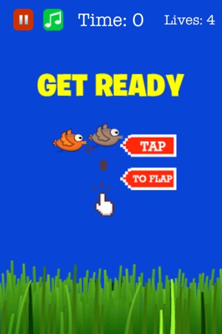 Tap To Flap Flying Bird Game screenshot 2