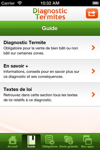 Diagnostic Termites screenshot 3