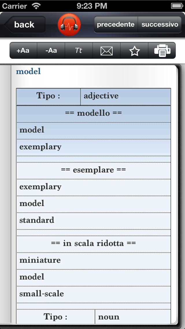 Dizionario Italiano/Inglese LITEのおすすめ画像4