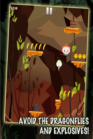 Jungle Jump - Flying Mission on Doodle Platforms screenshot 4