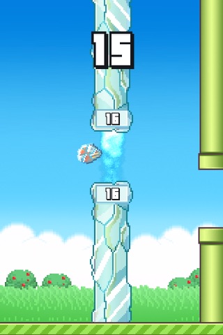 Flappy Smash - Hit the 2048 frozen tiny bird screenshot 4