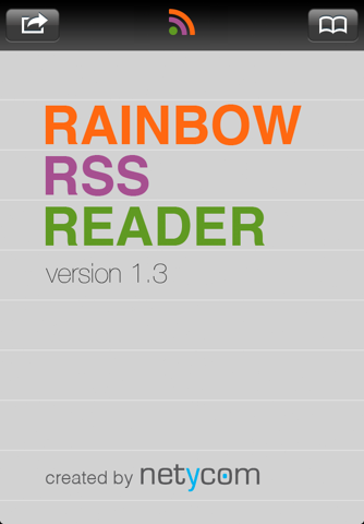 Rainbow RSS Reader screenshot 2