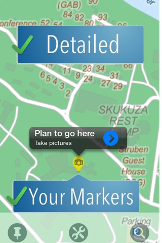 Kruger Travelmapp screenshot 2