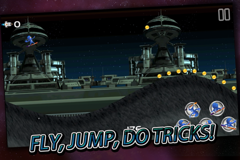 Agent Ninja Run 2 Pro - Space Surfer Social Play Edition screenshot 2