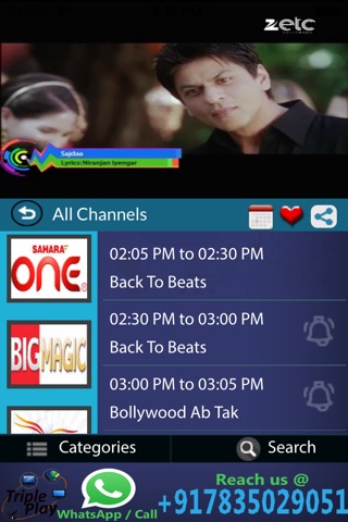Mobile TV Live TV  Triple Play screenshot 4