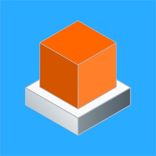 Super Orange Cube of Awesome iOS App