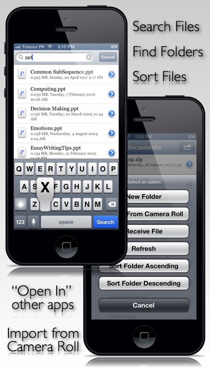 File Manager Pro - With Wireless Sharing & Passcode Protection