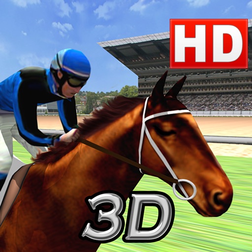 Virtual Horse Racing 3D HD Icon