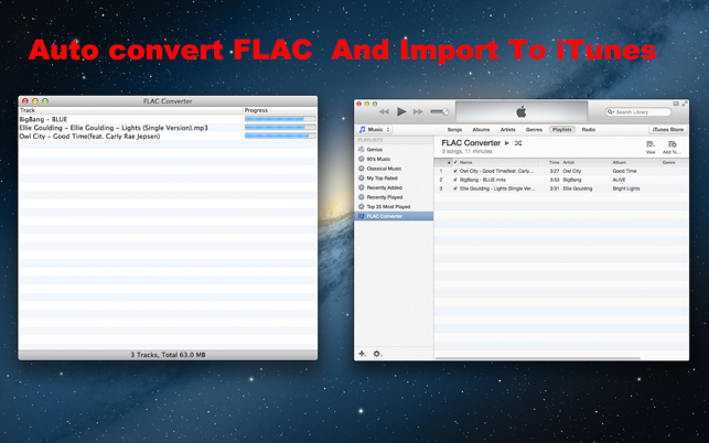 FLAC Converter - Auto Converter FLAC To iTunes(圖1)-速報App