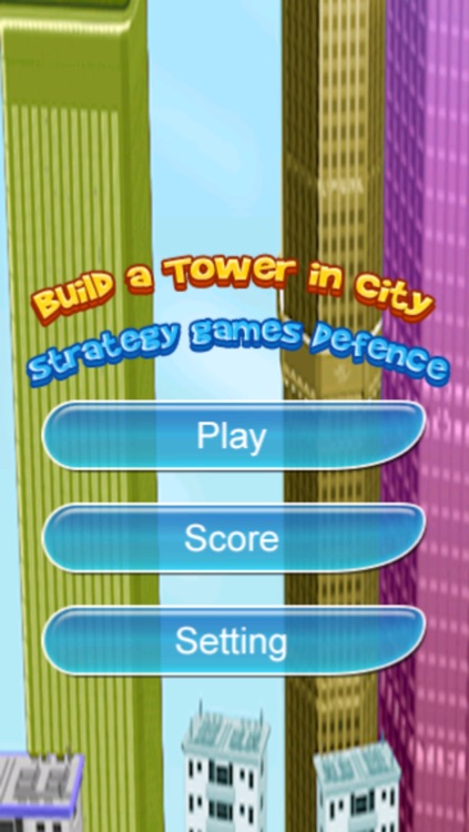 Build a Tower in City - Strategy games Defence