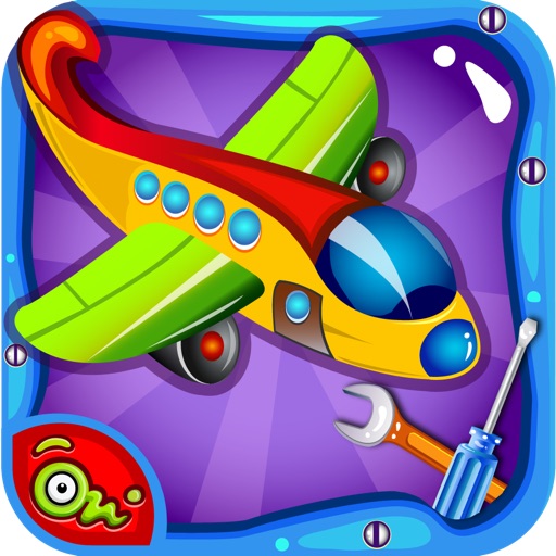 Little Plane Wash & Garage –Clean & Paint Aircrafts Fun kids Work shop icon