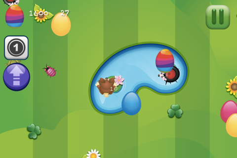 A Free Kids Easter Bunny Egg Hunting Game - Free version screenshot 4
