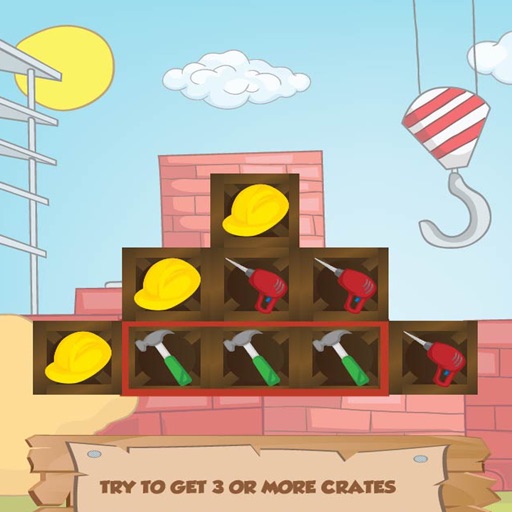 Tools BOX : Construction material matching game for kids iOS App