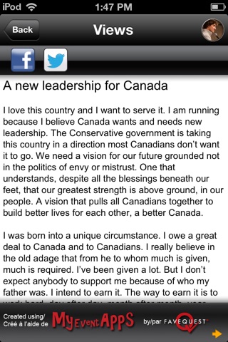 Justin Trudeau screenshot 2
