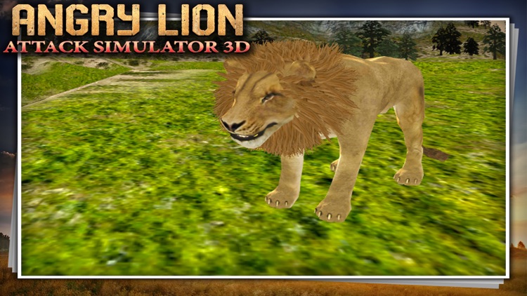 Angry Lion Attack Simulator 3D screenshot-3
