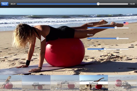 Swiss ball pilates Lite screenshot 4