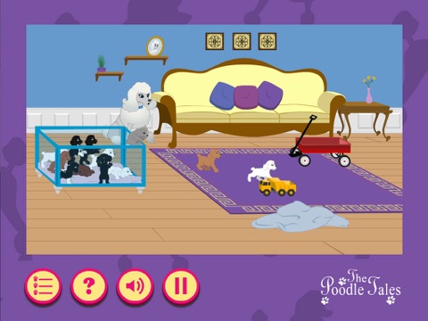 The Poodle Tales: Catch A Poodle for iPad screenshot 4