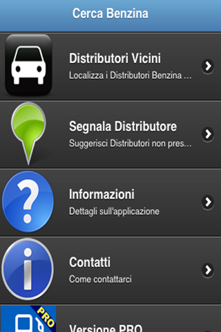Cerca Distributori Benzina screenshot 2