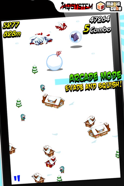 Squish The Zombies - Fun Time Killer Game with snowball
