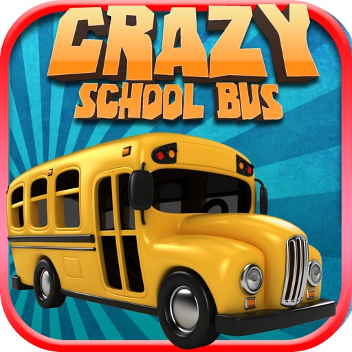 A Crazy School Kids Bus : Race Track Game - Free Version icon