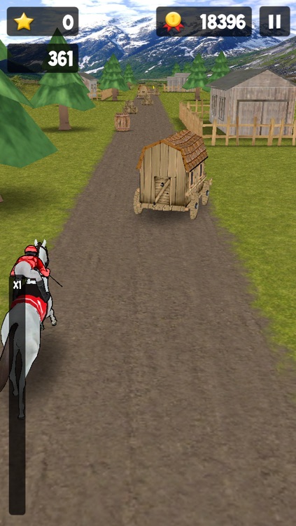 Crazy Horseback Riding Free screenshot-3