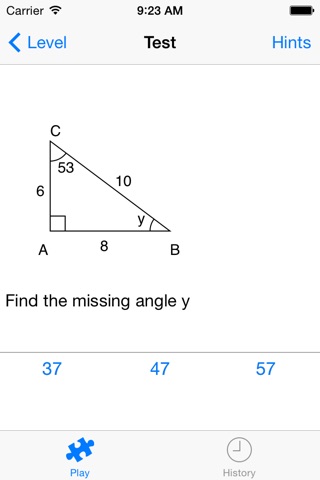 Geometry Test Lite screenshot 2