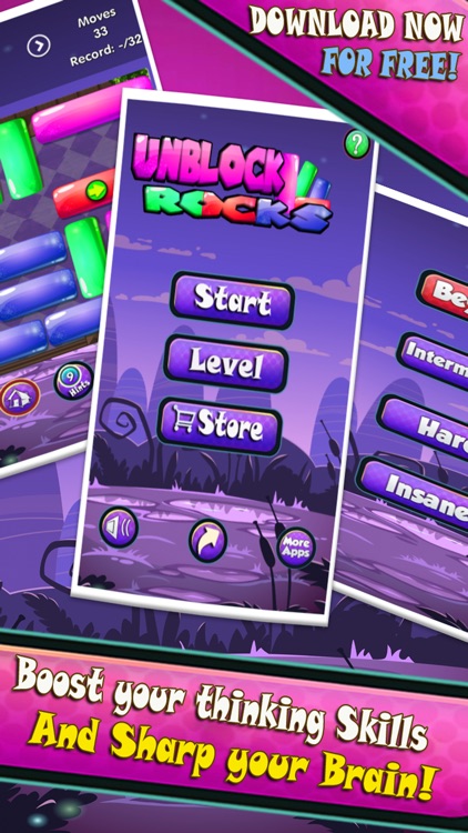 Unblock Rocks Free - Unblock puzzle game screenshot-4