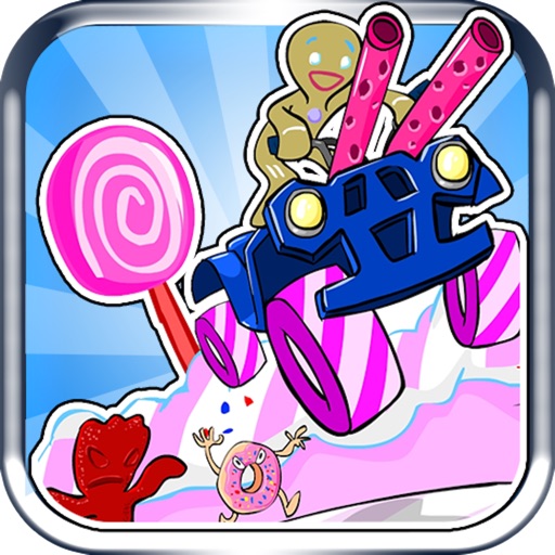 A Bike Race of Gingerman Oven Escape: Kakao vs. Sugar Candy Treats! - Free Multiplayer Game