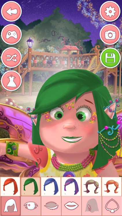 Fairy Salon Dress Up and Make up Games for Girls screenshot-3