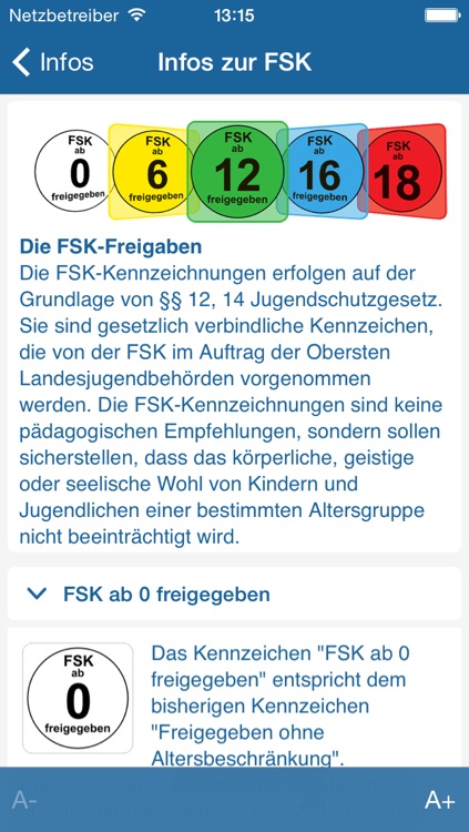 FSK - Jugendschutz, Filme & Trailer screenshot-3