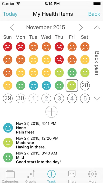 TracknShare - A Quantified Self Journal screenshot-0