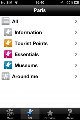 Paris touristic audio guide (english audio) screenshot 4