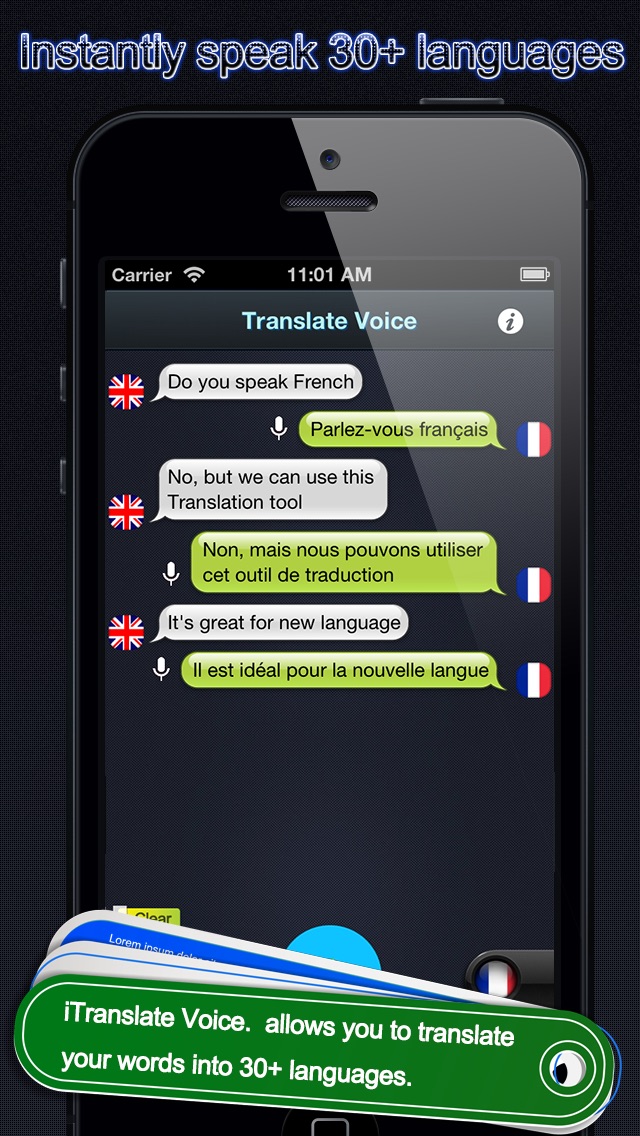 iTranslator for speech to speech translationのおすすめ画像2