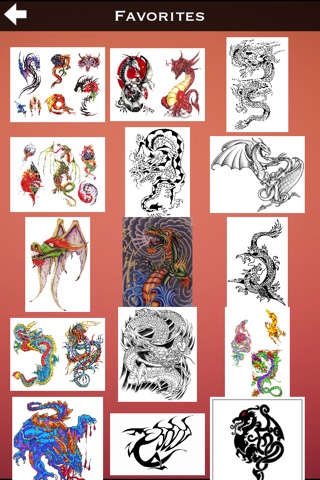 Dragons Tattoos Designs screenshot 2