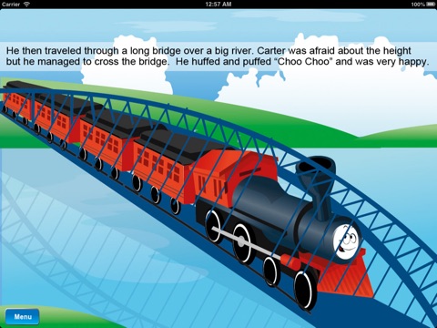 Carter - The Choo Choo Express - Story + Kids Coloring avtivities. screenshot 3