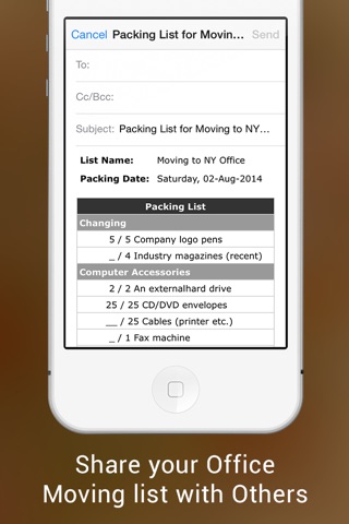 Office Moving Packing Planner - Make Your Office Moving Stress Free screenshot 4