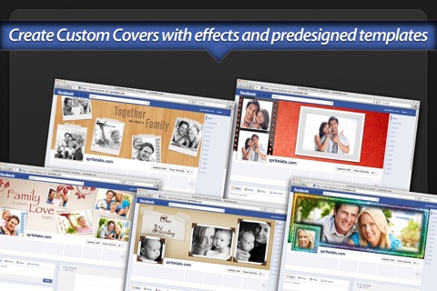 Photo Covers for Facebook: Timeline Editor screenshot 2