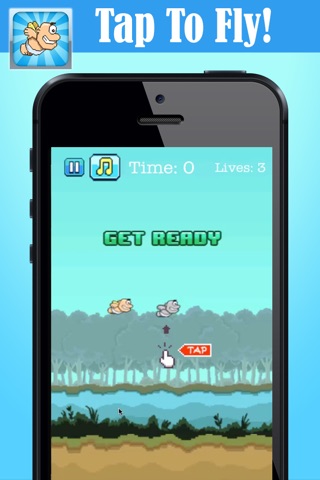 Flying Fart Fairy - Stinky Cupid Flapping Through the Forest screenshot 3