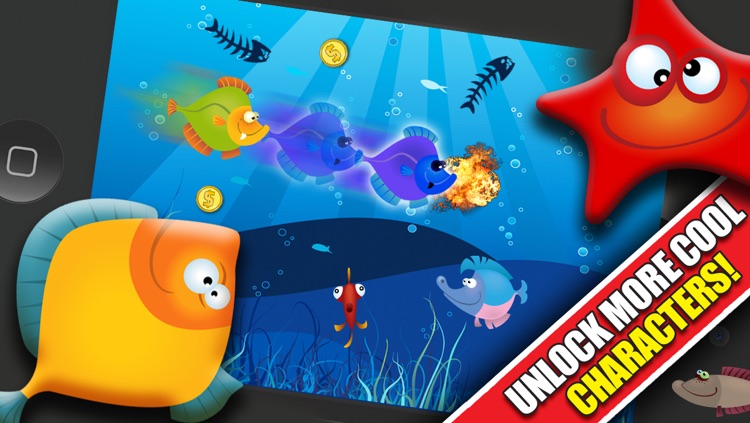 Shark Attacks! FREE : Hungry Fish Revenge Laser Shooting Racing Game - By Dead Cool Apps