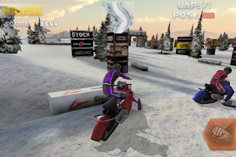 Snow Bike Racing screenshot 2