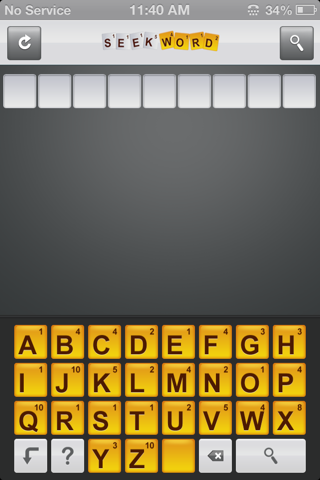 Seek Word screenshot 2