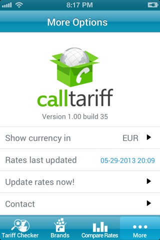 CallTariff -- Compare rates screenshot 4