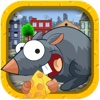 Crazy Little Rat Stuck in Road - Extreme Traffic Rodent Defense Pro