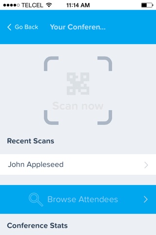 QR Conference Buddy screenshot 2